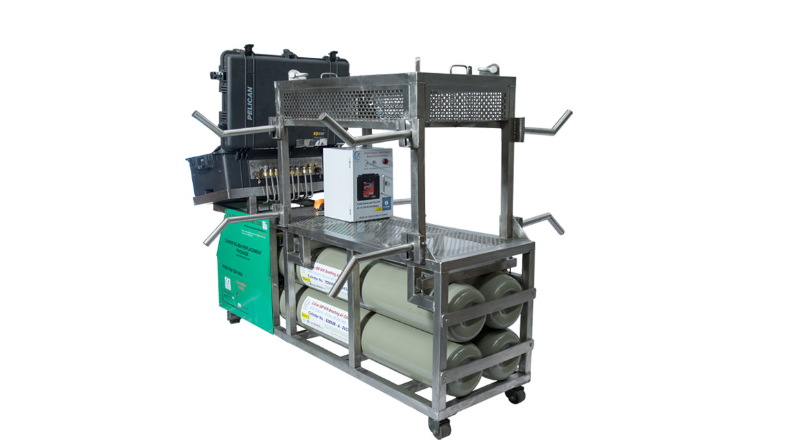 2 Diver Scuba Replacement Package