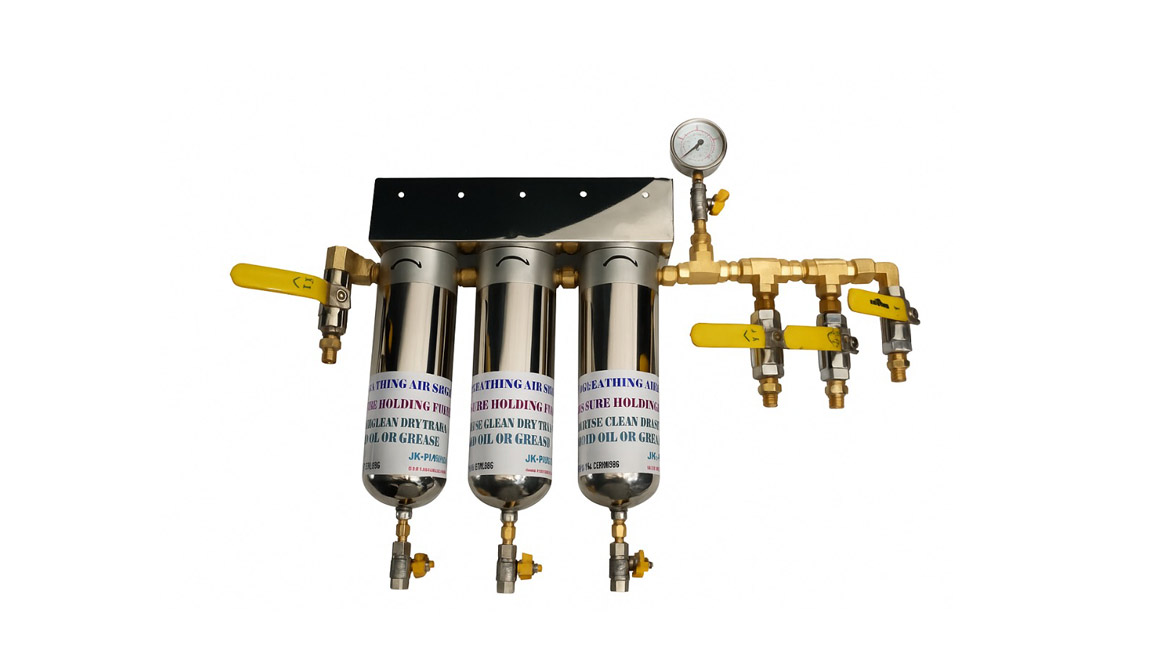 3 STAGE DIVING BREATHING AIR FILTER