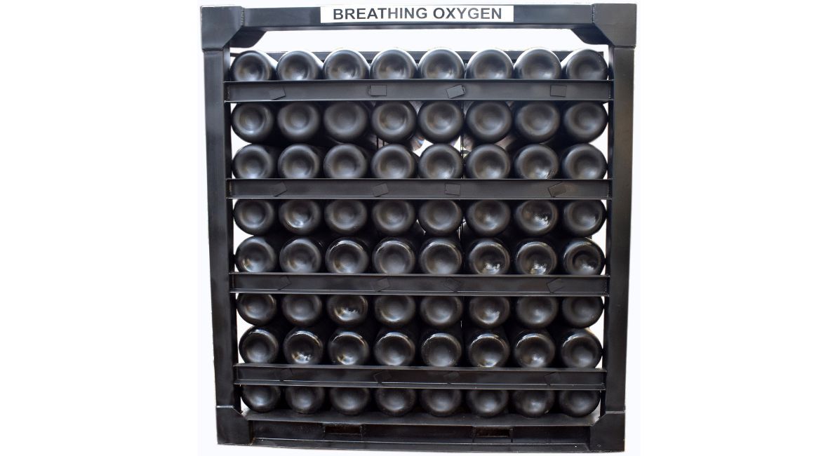 Professional diving gear in action