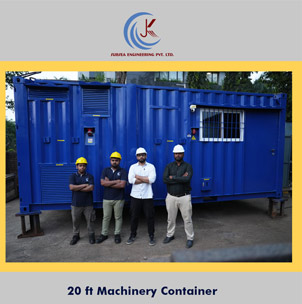 20 ft Machinery Container
