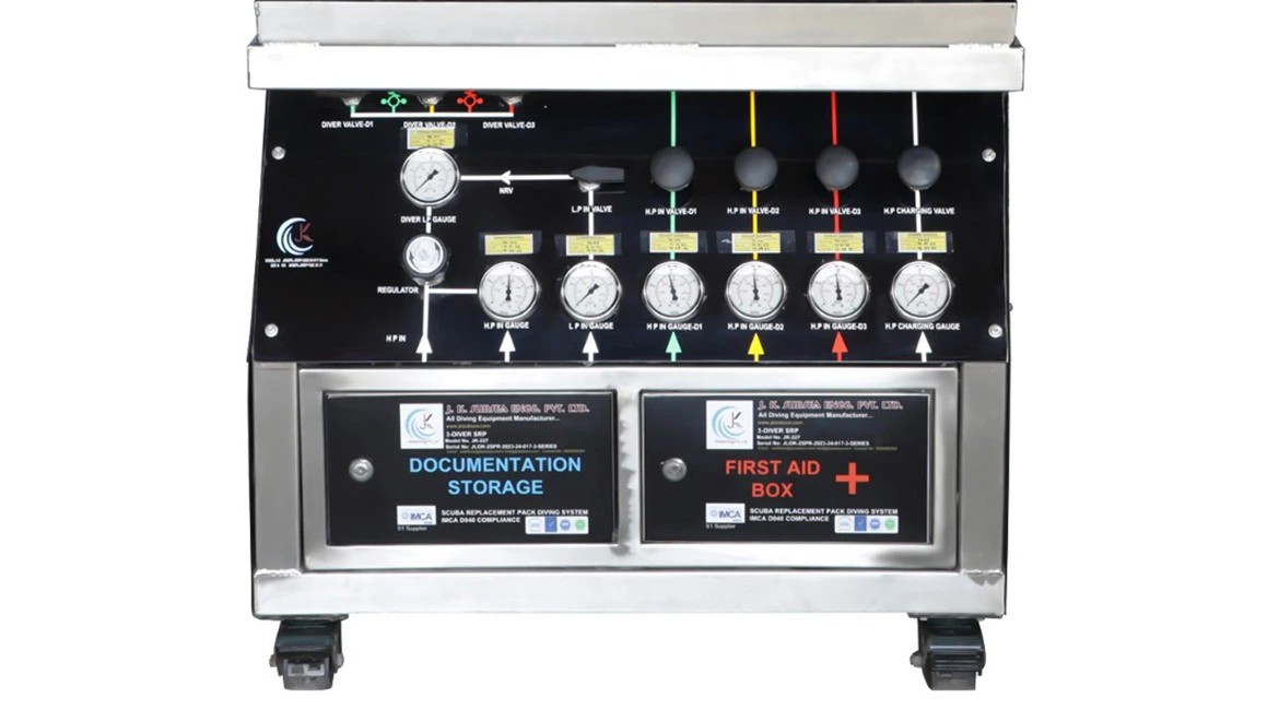 Emergency 3 Diver Air Panel