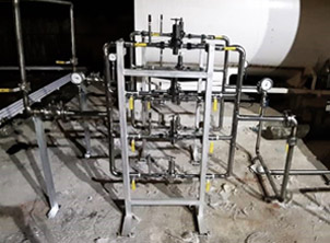 Oxygen pipeline manifold system installed during COVID-19 project