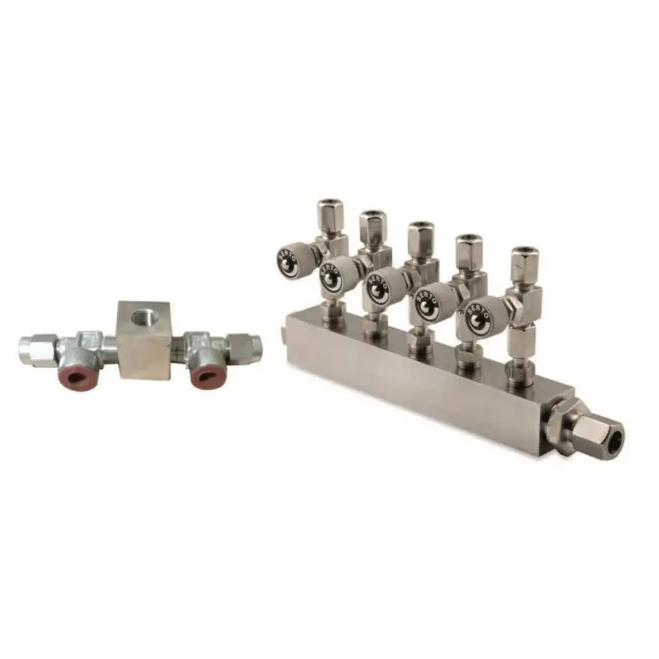 double stage gas manifolds- 1 double stage gas manifolds- 1