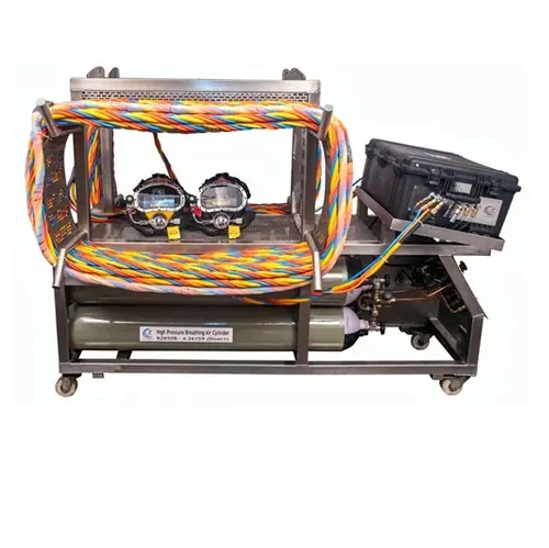4 Cylinder Srp With 2 Diver Air Panel, 2 Diver Radio & 2 Diver CCTV System
