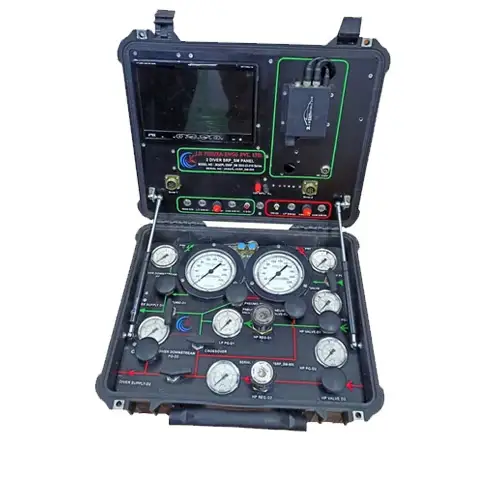 2 Diver Portable Air Panel with CCTV System