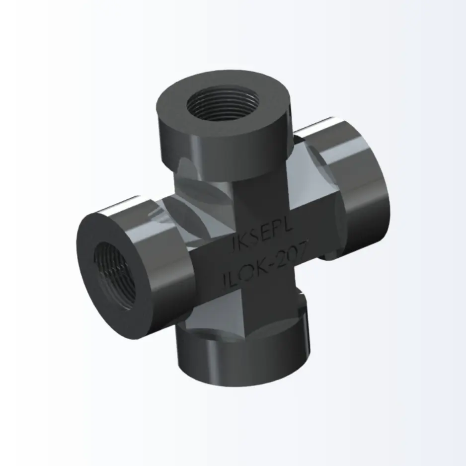 fitting cross brass