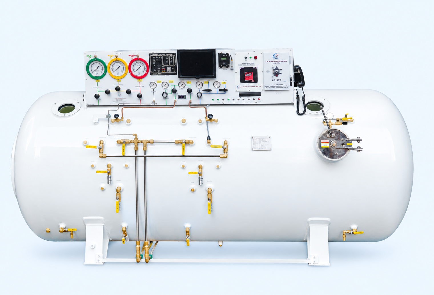 Containerized Air Decompression Chamber with Control Panel (TPI)